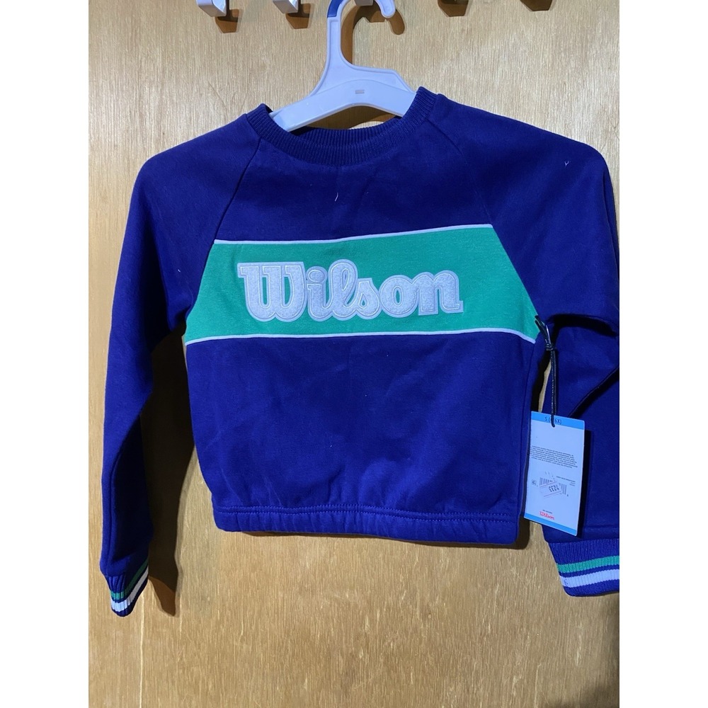 Wilson Sweatshirt Tennis Girls Size 6